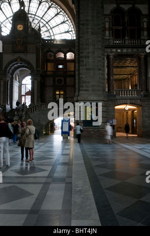 Antwerpen-Centraal Bahnhof Antwerpen-Belgien-Europa Stockfoto