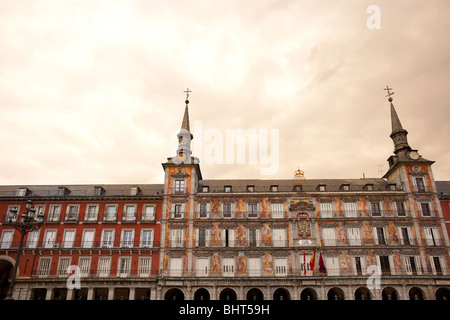 Plaza Mayor, Madrid, Spanien, Europa Stockfoto