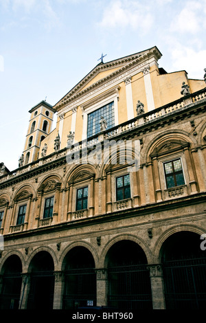 Die Kirche der Heiligen Apostel, Rom, Barockkirche, Baccio Pontelli, Carlo Rainaldi, Carlo Fontana Architekten, 1714 Stockfoto