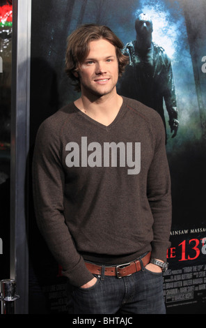 JARED PADALECKI Freitag der 13. LOS ANGELES PREMIERE HOLLYWOOD LOS ANGELES CA USA 9. Februar 2009 Stockfoto