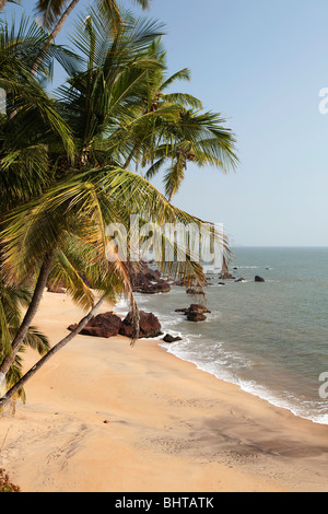 Adhi Kadalai, kleinen idyllischen Strand Costa Malabari, Cannanore (Kannur), Kerala, Indien Stockfoto