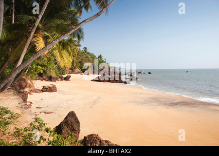 Adhi Kadalai, kleinen idyllischen Strand Costa Malabari, Cannanore (Kannur), Kerala, Indien Stockfoto