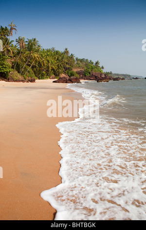 Adhi Kadalai, kleinen idyllischen Strand Costa Malabari, Cannanore (Kannur), Kerala, Indien Stockfoto