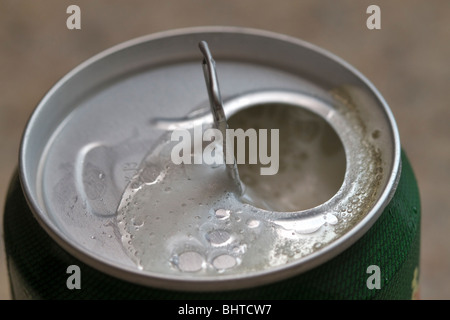 Öffnen können Lager Stockfoto