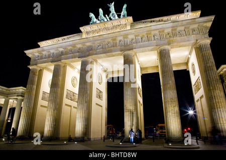 Brandenburger Tor Berlin Deutschland Stockfoto