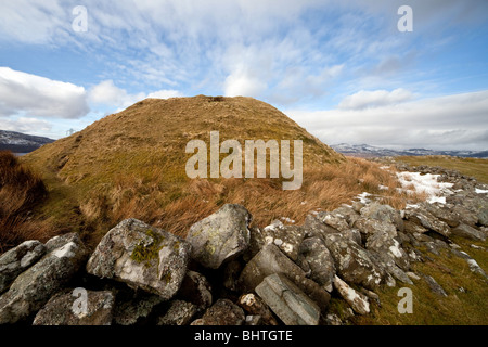 Tomen Y Mur, die Website von einem Roman Fort, in der Nähe von Trawsfynydd in Wales Stockfoto