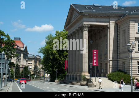 Meininger Theater, Meiningen, Thüringen, Deutschland | Theater, Meiningen, Thüringen, Deutschland Stockfoto