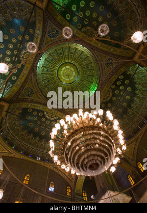 Mohamed Ali Mosque innen in der Saladin-Zitadelle von Kairo, Ägypten. Stockfoto