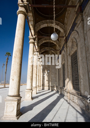 Muhammad-Ali-Moschee in der Saladin-Zitadelle von Kairo, Ägypten. Stockfoto