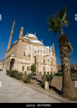 Muhammad-Ali-Moschee in der Saladin-Zitadelle von Kairo, Ägypten. Stockfoto