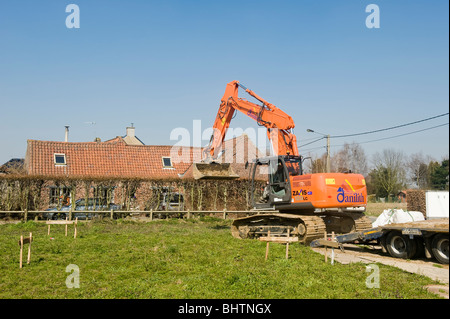 Hausbau Stockfoto