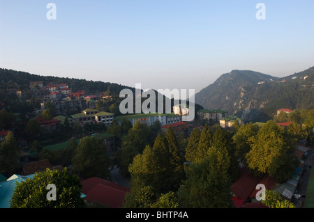 Die kleine Stadt Guling in Lu Shan Bergen. Jiangxi Provinz, China. Stockfoto