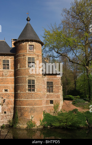 Grand-Bigard Burg, Provinz Brabant, Belgien Stockfoto