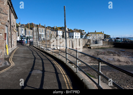 Mousehole - Hafen - in der Nähe von Penzance, Cornwall Stockfoto