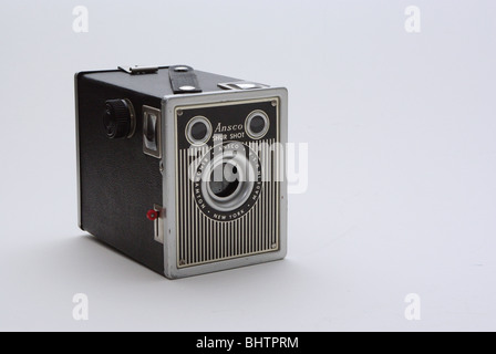 Vintage film Brownie - Typ-Kamera von Agfa Ansco hur Shot" für 120 Rollen Film Stockfoto