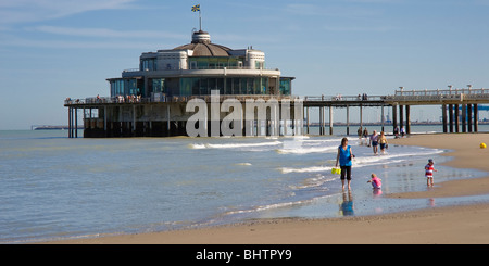 Blankenberge Pier, Belgien Stockfoto