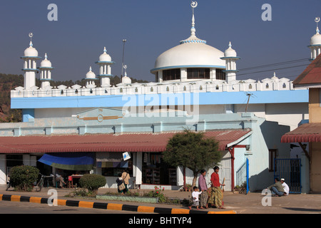 Myanmar, Burma, Kalaw, Moschee, Shan-Staat, Stockfoto