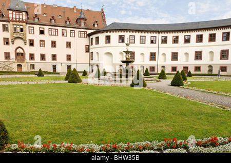 Schloss Elisabethenburg in der Altstadt-Meiningen-Stadt des Freistaates Thüringen Stockfoto