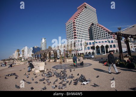 Tel Aviv städtebauliche Aspekt. Stockfoto