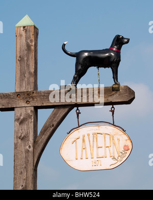 Der schwarze Hund Taverne im Vineyard Haven auf Martha's Vineyard, Massachusetts, USA Stockfoto