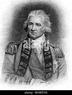 GENERALLEUTNANT SIR RALPH ABERCROMBIE (aka Abercromby) - Soldat der britischen Armee (1734-1801) Stockfoto