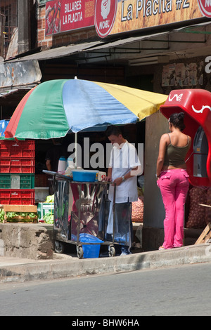 Die Nordseite des Medellin Kolumbien Stockfoto