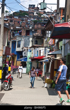 Die Nordseite des Medellin Kolumbien Stockfoto