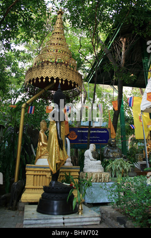 Buddha-Statuen, Bangkok, Thailand. Stockfoto