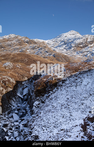 Beinn Resipol ist ein Corbett, einem schottischen Hügel zwischen 2500' und 3000' hoch. Es befindet sich im Sunart im Hochland Stockfoto