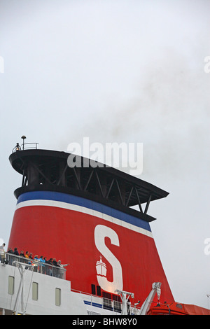 Ein Passagierschiff von Stena Line, Kiel, Deutschland Stockfoto