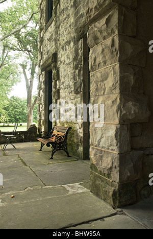 Mac-A-Chee Castle in West Liberty Ohio Stockfoto