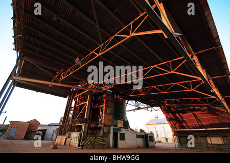 Afrika Namibia Street Tsumeb Copper Mine Stockfoto