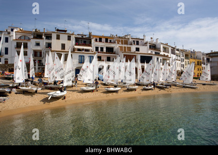 Calella de Pallafrugell, Katalonien, Costa Brava, Spanien Stockfoto