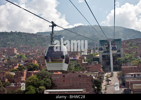Die Nordseite des Medellin Kolumbien Stockfoto