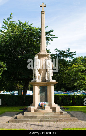 Kriegerdenkmal in Builth Wells Stockfoto