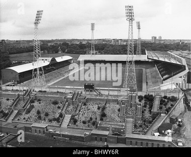 St James Park Heimat von Newcastle United ca. 1975 hat während Kevin Keegan das Geschäft auf dem Spielfeld, das Hall-Regime verwandelt Stockfoto