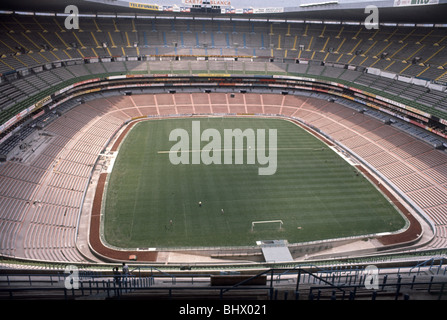 Die berühmten Azteca-Stadion in Mexiko, vor Beginn der Weltmeisterschaft 1970 abgebildet. 31. Mai 1970. Stockfoto