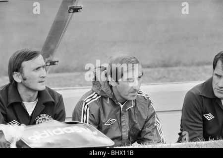 1978 World Cup-Finale Gruppe 4 match, Cordoba, Argentinien. Schottland 1 V Peru 3. Schottland Manager Ally MacLeod beobachten von Bank Stockfoto