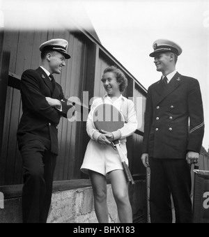 Wimbledon. Tennismeisterschaften. Juni 1952 C3178 Stockfoto