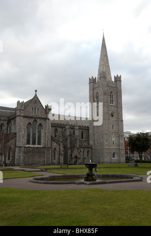 St. Patricks Kathedrale. Dublin, Irland. Stockfoto