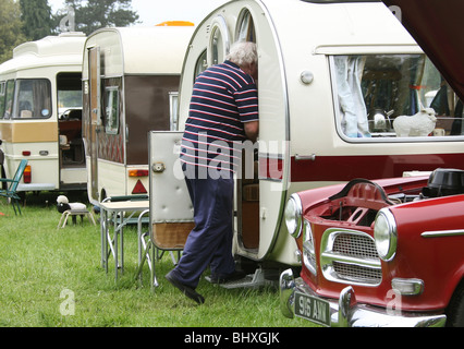 Abergavenny Dampf Südwales Rallye Festival Abergavenny GB UK 2009 Stockfoto