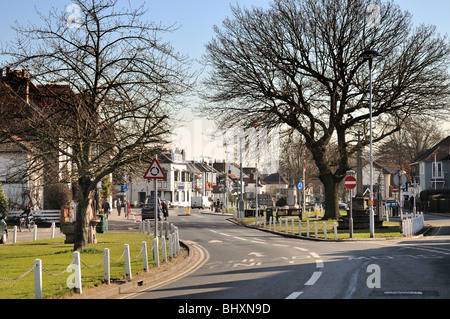 Datchet Dorfzentrum Berkshire Stockfoto