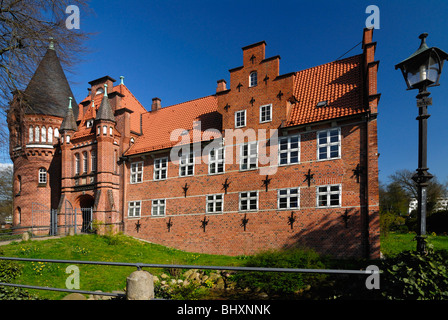 Schloss Bergedorf in Hamburg Stockfoto
