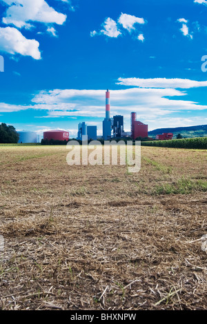 Wärmekraftwerk Theiß, Niederösterreich, Österreich, Europa Stockfoto