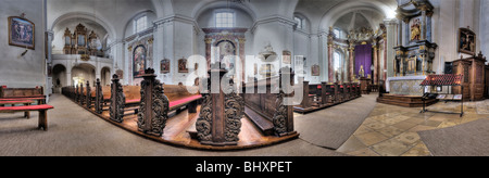 barocke Pfarrkirche in Stockerau, Weinviertel Region, Niederösterreich, Österreich Stockfoto