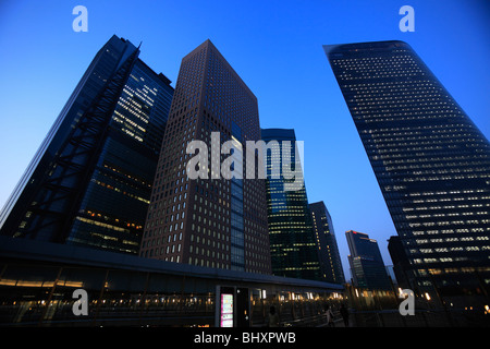 Shiodome, Minato, Tokio Stockfoto