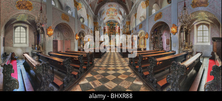 Altar in der Vorsänger Sant Peter und Paul in Klagenfurt, Kärnten, Österreich, Europa Stockfoto