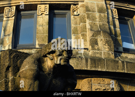 St. Pauli Landungsbrücken in Hamburg, Deutschland, Europa Stockfoto