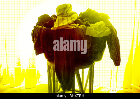 Schmutz-Wäsche Stockfoto