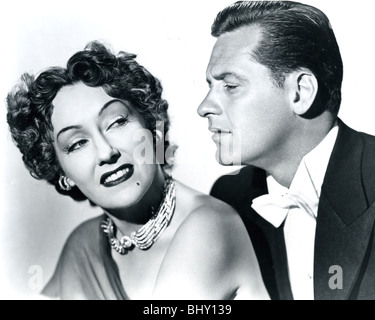 SUNSET BOULEVARD - 1950 Paramount Film mit Gloria Swanson und William Holden Stockfoto